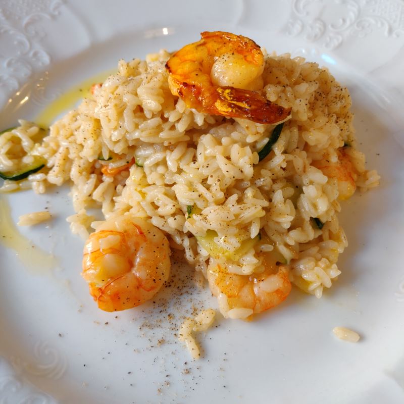 Risotto im Al Riso Prag